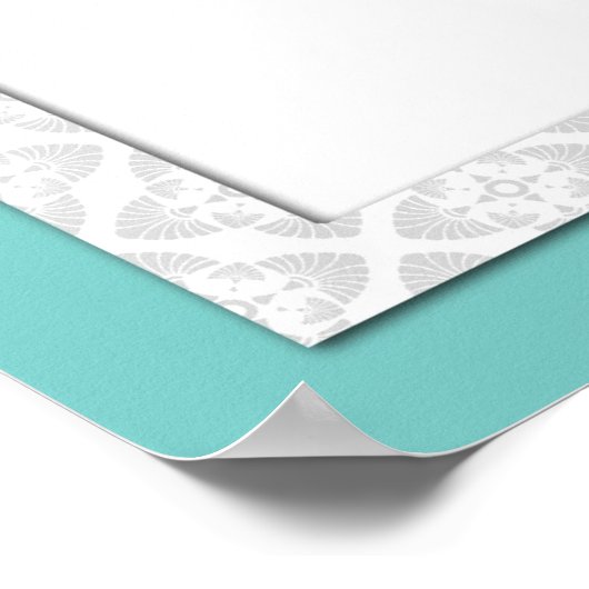 Never 与え Upやる気を起こさせる引用文・アートワーク ポスター (角)