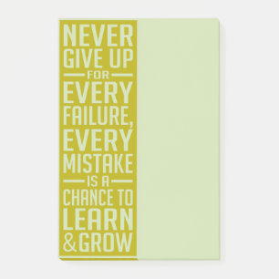 Never 与え Upやる気を起こさせる post-it ポストイット