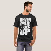 Never 与え Upフェンシング Tシャツ (正面フル)