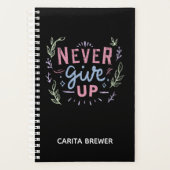 Never 与え Up感動的プランナー プランナー手帳 (正面)