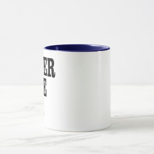 Never 与え-up感動的 Mindset Coffee マグカップ (中央)