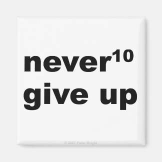 Never 与え Up – マグネット