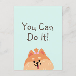 Never 与え Up and Cute Puppy Postgage ポストカード