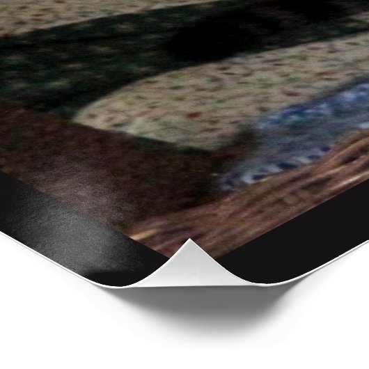 Never 与え Up - Cat Chasing Mouse ポスター (コーナー)