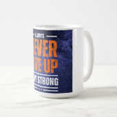 Never 与え Up: Cosmic Edition. コーヒーマグカップ (正面右)