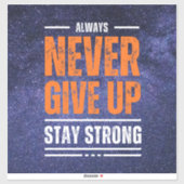 Never 与え up: cosmic Edition. シール (シート)