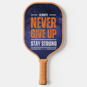 Never 与え Up: Cosmic Edition ピックルボールラケット (裏面)