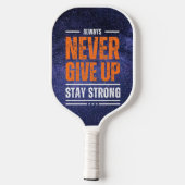 Never 与え Up: Cosmic Edition ピックルボールラケット (裏面)