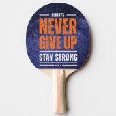 Never 与え Up: Cosmic Edition 卓球ラケット (裏面)
