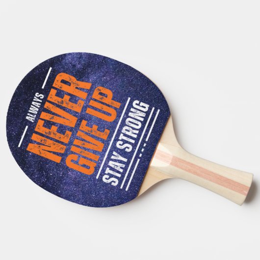 Never 与え Up: Cosmic Edition 卓球ラケット (横)