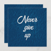 Never 与え Up Flat Noteカード ノートカード (正面/裏面)