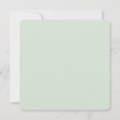 Never 与え Up - Green 前向き Handレタリング ノートカード (裏面)