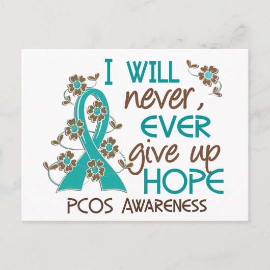 Never 与え Up Hope 4 PCOS ポストカード (正面)