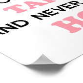 Never 与え up  Hope Breast Cancer Poster ポスター (角)