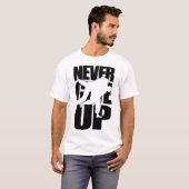 Never 与え Up Sambo Tシャツ (正面フル)