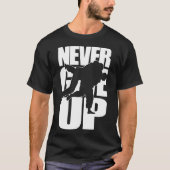 Never 与え Up Sambo Tシャツ (正面)