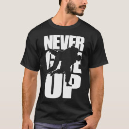 Never 与え Up Sambo Tシャツ
