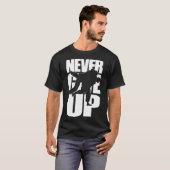Never 与え Up Sambo Tシャツ (正面フル)