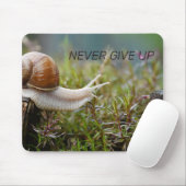 NEVER 与え UP - snail edition マウスパッド (マウス)