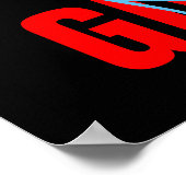 Never 与え Up Success Basketballプリント ポスター (角)