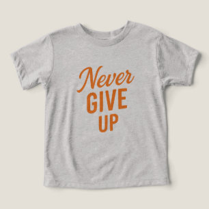 Never 与え Up - Tシャツデザイン