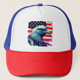 Never 与え Up The Fight America Eagle USA Art キャップ