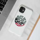 Never 与え Up - Upliftingインスパイア's White Case-Mate iPhoneケース