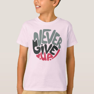 Never 与え Up - Upliftingインスパイア's White Tシャツ