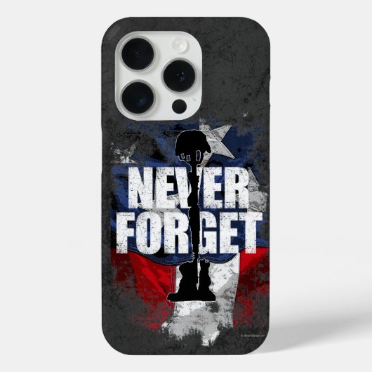 Never (忘れメモリアルデー) Case-Mate iPhoneケース (裏面)