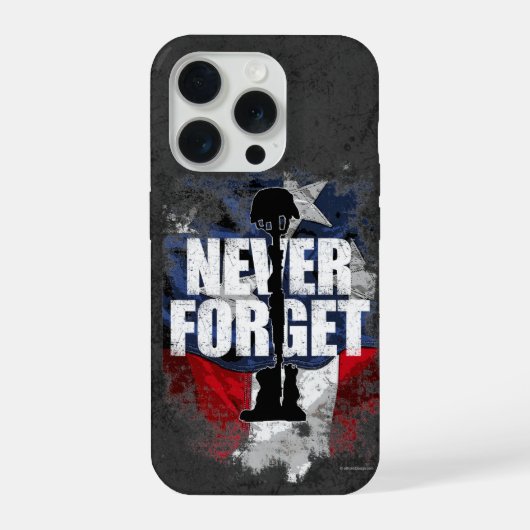Never (忘れメモリアルデー) iPhoneケース (裏面)