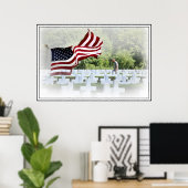 Never 忘れ -メモリアルデー ポスター (ホームオフィス)