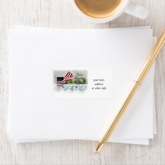 Never 忘れ -メモリアルデー ラベル (インサイチュ)