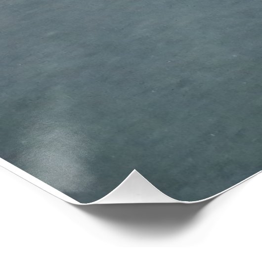 "Never 忘れ"詩 – Glossy Poster ポスター (コーナー)