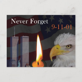 Never 忘れ 9-11-01 ポストカード