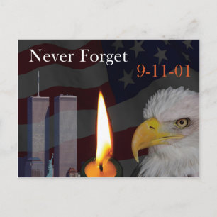 Never 忘れ 9-11-01 ポストカード