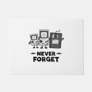 Never 忘れ Casseテープヴィンテージ90sの美的 ドアマット
