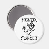 Never 忘れ- Dodo マグネット (正面/裏面)