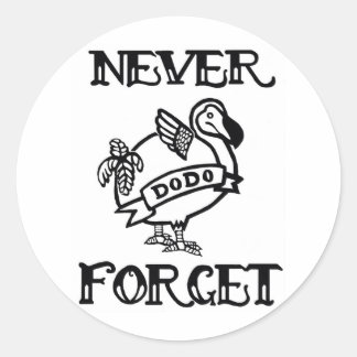 Never 忘れ- Dodo ラウンドシール