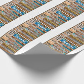 Never 忘れ I Love U -パパから息子 ラッピングペーパー (角)