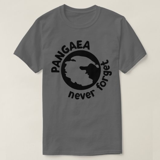 Never 忘れ Pangaeaシャツ素晴らし Tシャツ (デザイン正面)