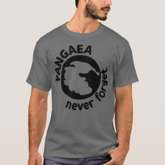 Never 忘れ Pangaeaシャツ素晴らし Tシャツ