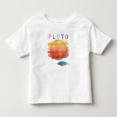 Never 忘れ Pluto、Pluto Favast トドラーTシャツ (正面)