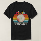 Never 忘れ Pluto Tシャツ (デザイン正面)