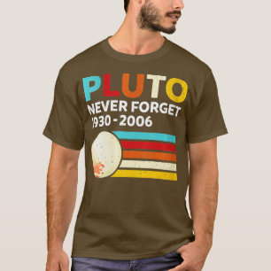 Never 忘れ Pluto Tシャツ