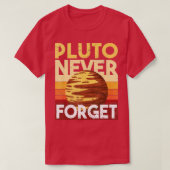 Never 忘れ Pluto Tシャツ (デザイン正面)