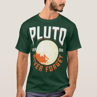Never 忘れ Pluto Tシャツ