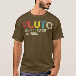 Never 忘れ Pluto Tシャツ