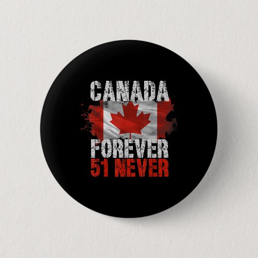 Never 51州カナダForever 51 Never Canada Vi 缶バッジ (正面)