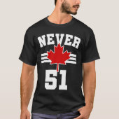 Never 51 – カナダNever 51州 Tシャツ (正面)