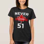 Never 51 – カナダNever 51州 Tシャツ (正面)
